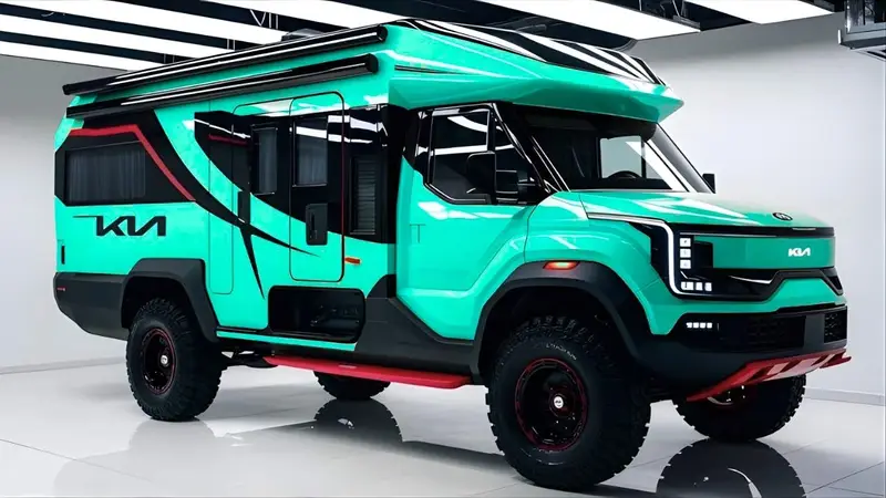 2026 Kia Camper Van Launch: A budget-friendly luxury RV, starting at just $20,000.
