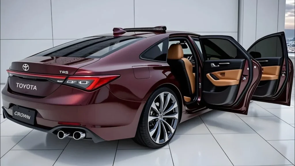 Toyota Crown 2026 Introduced With Stylish Design Language Smooth Power Delivery And Luxurious Cabin Ambience